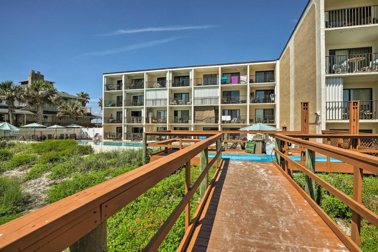 Oceanfront St Augustine Studio With Pool Access! St. Augustine Buitenkant foto