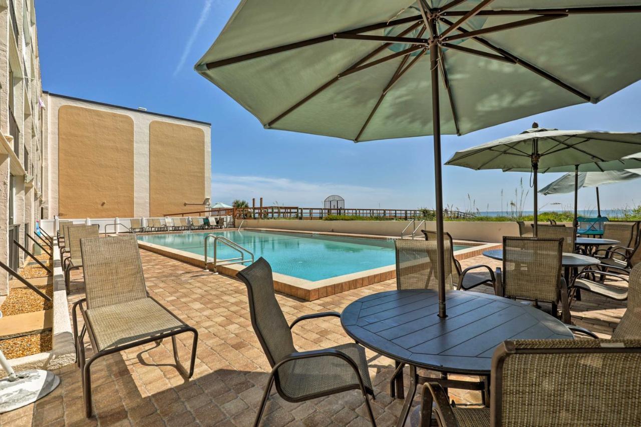 Oceanfront St Augustine Studio With Pool Access! St. Augustine Buitenkant foto