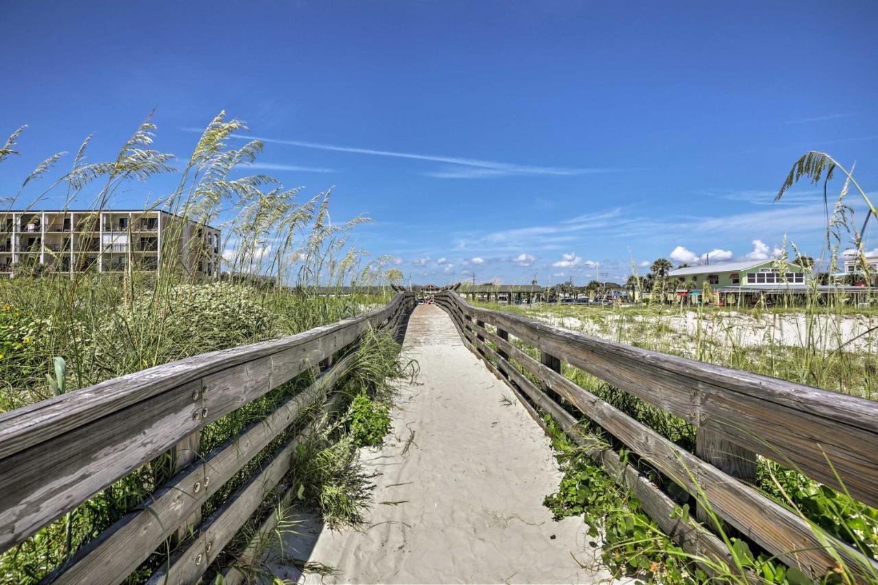 Oceanfront St Augustine Studio With Pool Access! St. Augustine Buitenkant foto