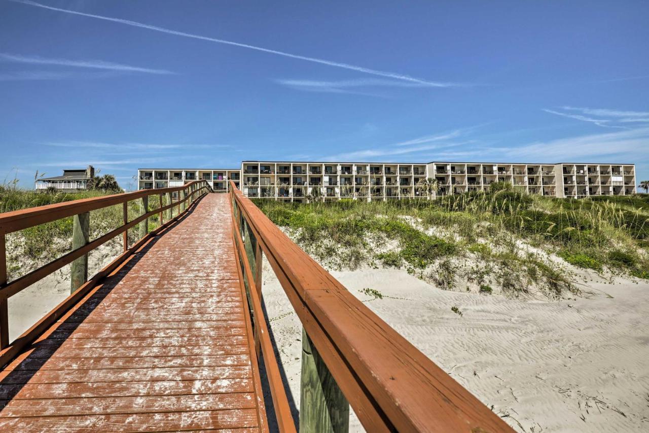 Oceanfront St Augustine Studio With Pool Access! St. Augustine Buitenkant foto